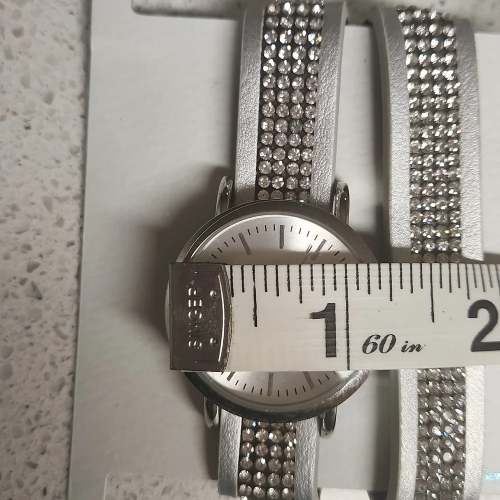 Maurices NWT Adjustable Bling Bracelet Watch Wrap.